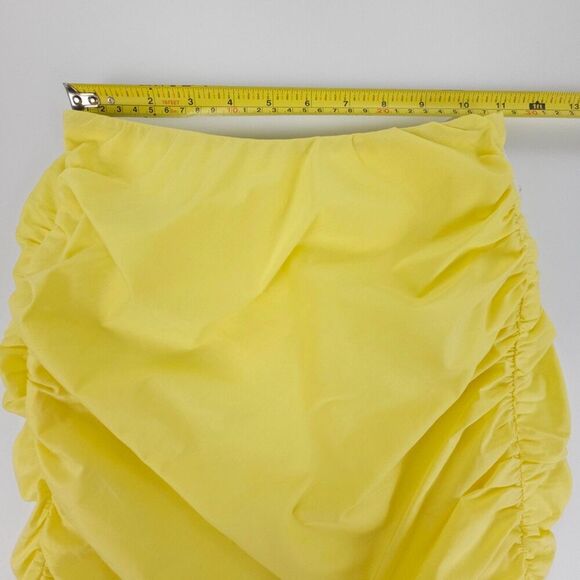 NWT Alamour Resort Eva Matching Set Yellow Romantic Puff Sleeve Coquette Lolita - Picture 4 of 14